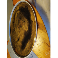 workshop tafel met epoxy excl. tafel deze moet los besteld worden